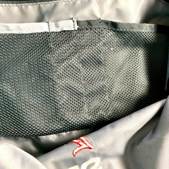 North Face Jester Backpack UA Alabama Athletes Laptop Sleeve 2 Handles Gray - Picture 10 of 15
